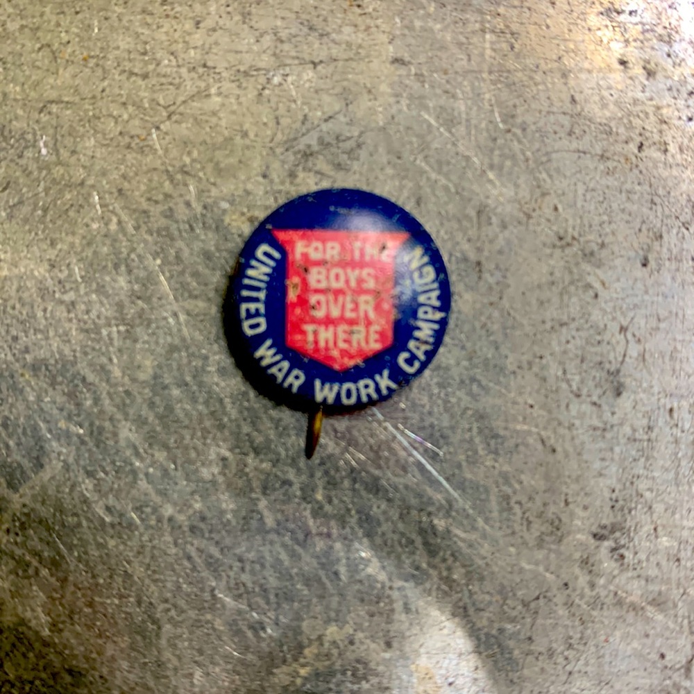Vintage WW 1 United War Work Button
